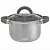 WEBBER BE-359/2 Кастрюля из нерж стали со стеклянной крышкой (d=22; 5,1 л) (6)